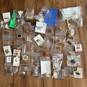 Assorted Collectible Pins 52 pins